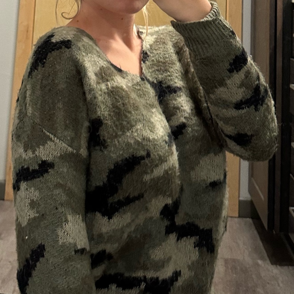Camo Sweater